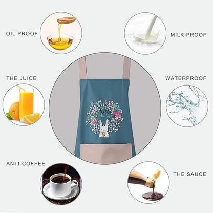 Waterproof Kitchen Pocket Apron