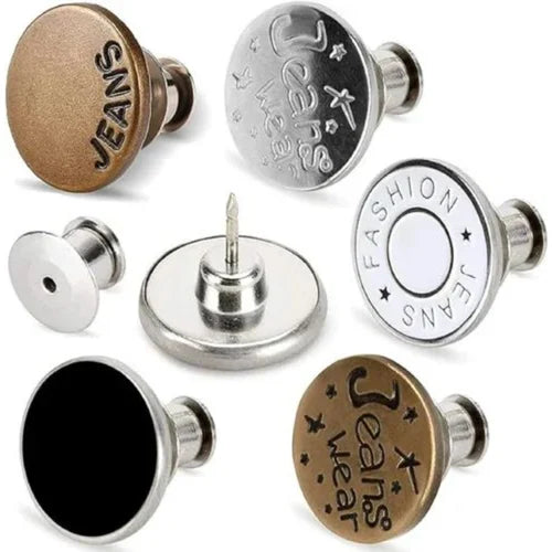 Detachable Jeans Button