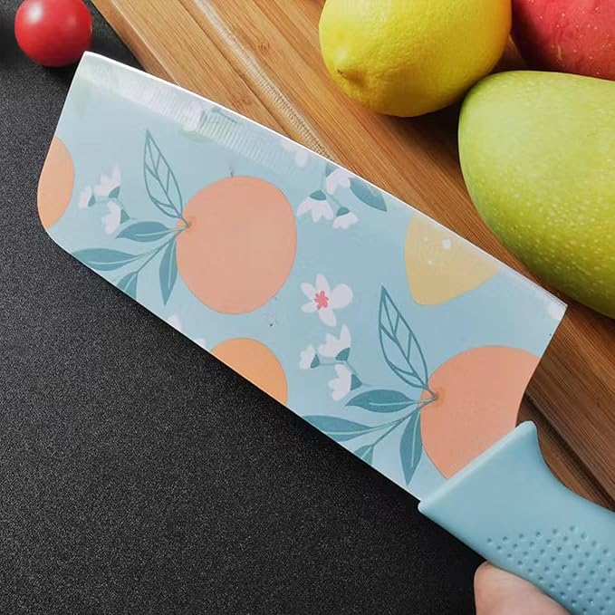 Kitchen Knife Set | Blue | 3 Pieces | Kitchen