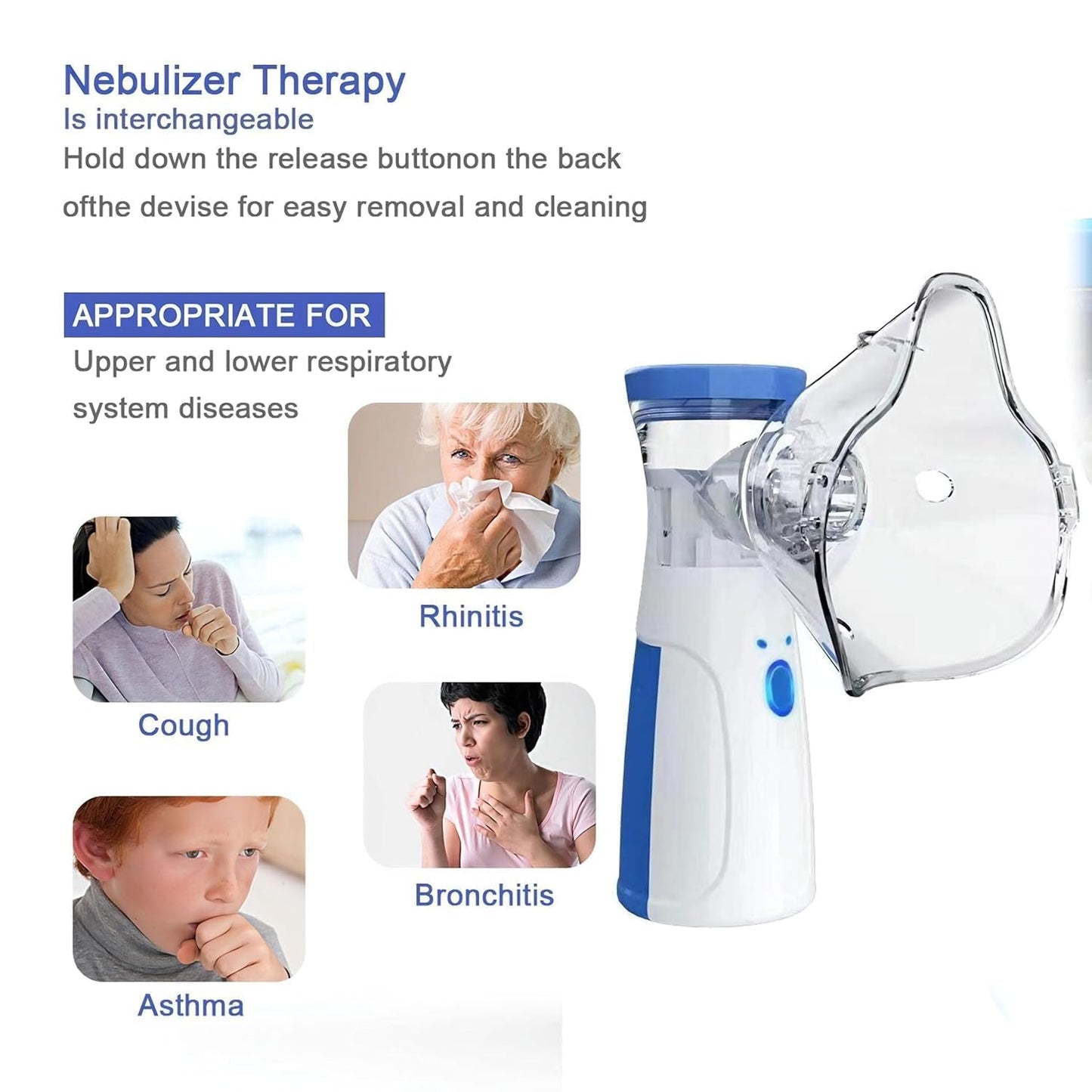 Rechargeable Mesh Nebulizer