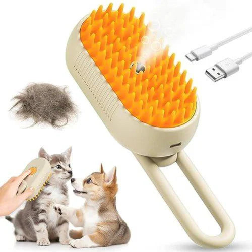 Handle Pet Steam Brush