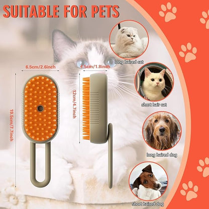 Handle Pet Steam Brush