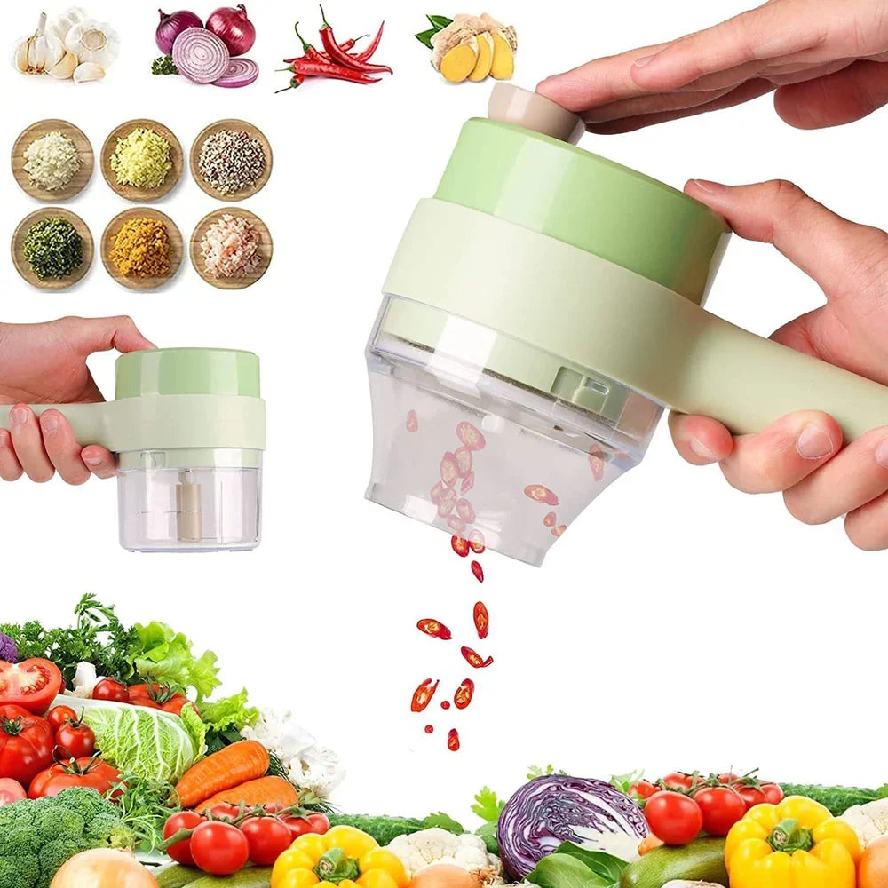 Handheld Electric Vegetable Cutter